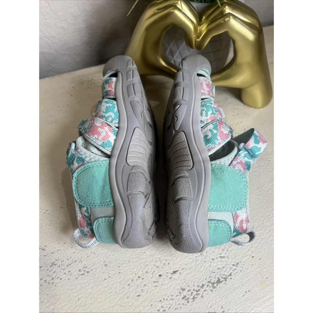 KEEN Newport H2 1026276 Camo/Pink Icing Sandal Shoes Girls Kid's Size 1 - Picture 7 of 13